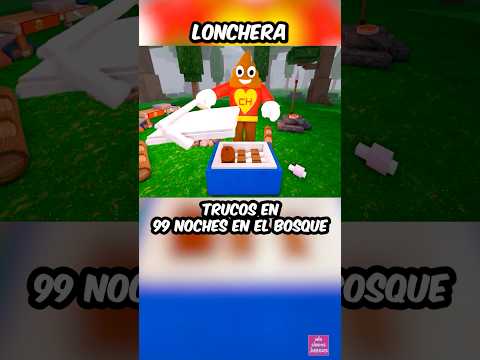 🔥 TRUCO LONCHERA DE CARNE 🍖 99 Noches en el Bosque Roblox 🌲 #roblox #robloxshorts