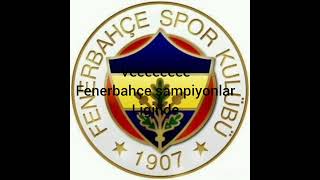 VE FENERBAHÇE SAMPİYONLAR LİGİNDE💙💛💙💛💙💚💙💛