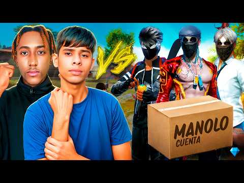 Manolo y Ely2 Por Derrotar A 3 Toxicos y Recuperar Su Cuenta De Free Fire!!😱