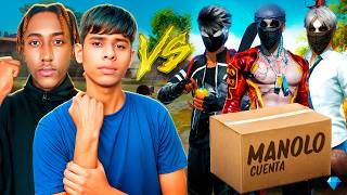 Manolo y Ely2 Por Derrotar A 3 Toxicos y Recuperar Su Cuenta De Free Fire!!😱