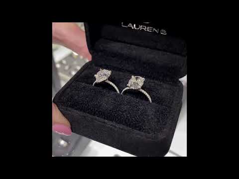 3 ct Engagement Rings: Oval VS Pear Diamond