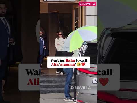 Raha call "mumma"🥺💞 #aliabhatt #viralvideo #bollywood #rahakapoor #love #family #video #song #short