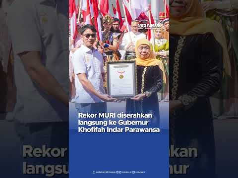 Video thumbnail Pemprov Jatim Borong 2 Rekor MURI di HUT ke 80 RI