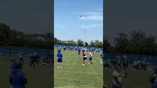 NY Giants Jaxson Dart seeing the ‘Field’s #nygiants