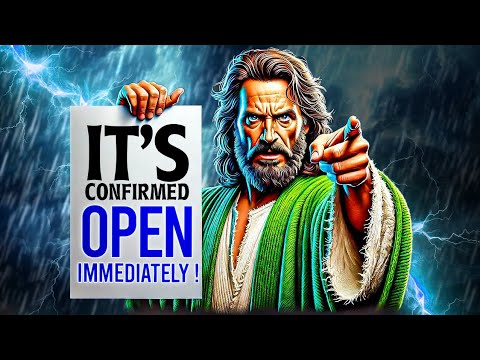 🔴 GOD SAYS IT'S CONFIRMED !! OPEN IMMEDIATELY 👆 || GOD'S MESSAGE TODAY | GOD SAYS TODAY |