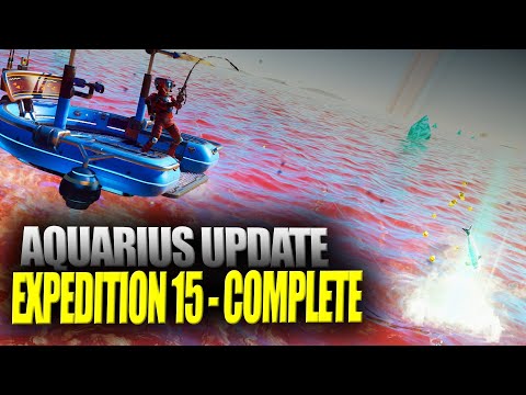 Aquarius Update Full Expedition 15 - 100% Complete