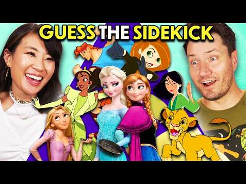 Guess The Disney Sidekick Challenge! | Boys Vs. Girls