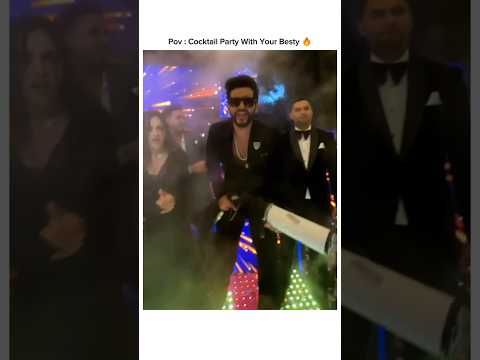 Cocktail Party Dance 🔥❤️ #fukrainsaan #prernamalhan #jasusking #shorts #dance #wedding