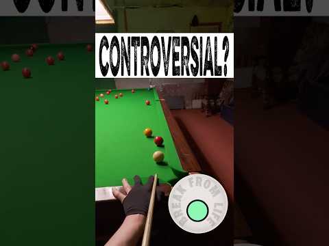 Snooker Practice Break Controversial? 🤬 GoPro Headcam POV
