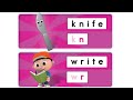 Silent Letters in English Words