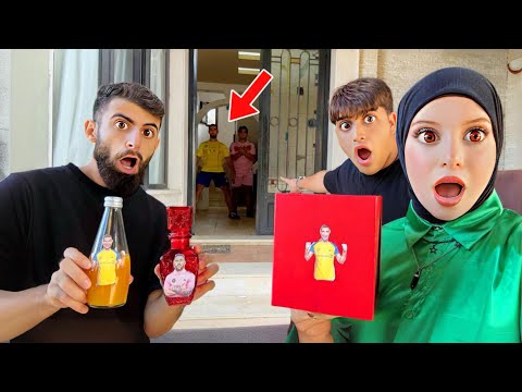 كرستيانو وميسي الاشرار قتحموا بيتنا وميدو وجنى وبودي حاولو طردهم ولكن…!!مخيف