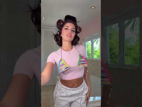 Can I really wear this bikini to a family beach day? 👙😅