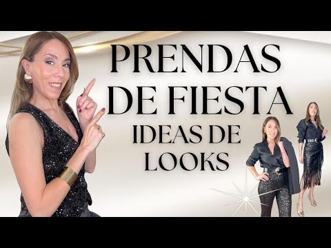 IDEAS DE LOOKS PARA FIESTAS / COMIDAS / EVENTOS DE FIN DE AÑO