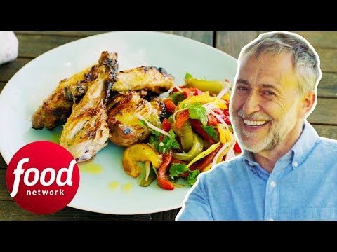 How To Cook Barbecued Chicken with Chargrilled Peppers | Michel Roux's French Country Cooking