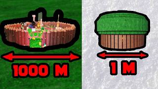 CONSTRUI LA BASE GIGANTE Y BASE PEQUEÑA EN 99 NOCHES EN EL BOSQUE (EN UNA SOLA PARTIDA)