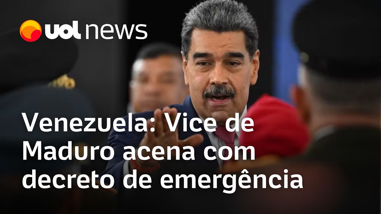Maduro tem decreto de exceção pronto para caso de ataque dos EUA diz vice presidente