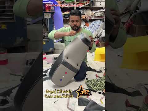 Bajaj Chetak modified seat #javed seat cover #all india delivery #all seat #modifiction #9763248839