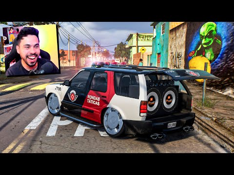 JOGUEI O GTA BRASILEIRO NO MODO CAOS TOTAL! (EU NÃO DEVIA TER FEITO ISSO) - GAMEPLAY DO 171