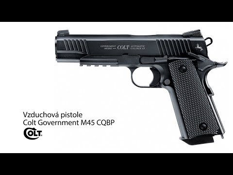 Vzduchová pistole UMAREX Colt Government M45 CQBP