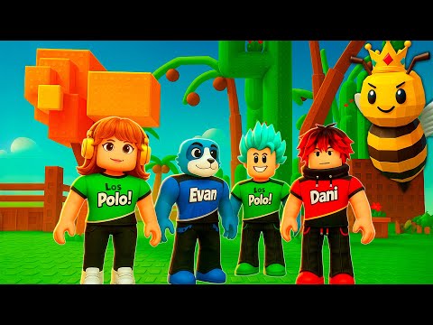 Dani y Evan hacen CRECER el JARDIN en Roblox