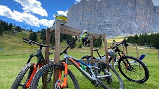 Dolomiten Grand Paradiso Abfahrt