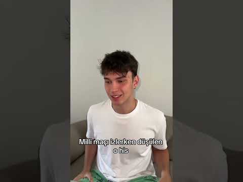 Milli maçı izlerken düşülen o his #tiktok #keşfet #shorts #komedi #ardagüler #türkiye #futbol