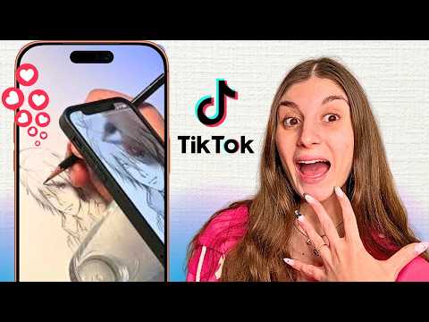 Provo i TRUCCHETTI per DISEGNARE più VIRALI di TikTok😍