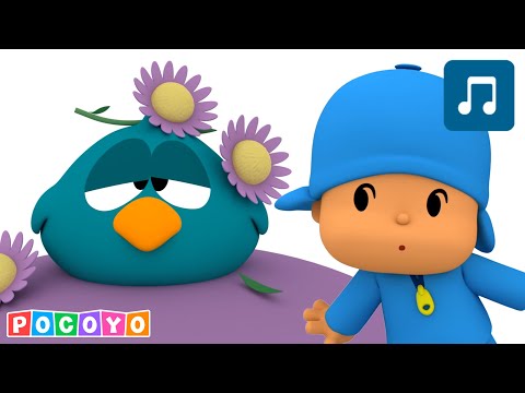 🌸 Sleepybird flies through the FLOWER KINGDOM 🌷Sleepy Songs | Pocoyo English | Cartoons for Kids