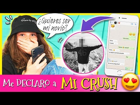 Me DECLARO a MI CRUSH ❤  ¡¡SALE BIEN!! 😍 DEJA a su NOVIA POR MI 😱 El crush de LADY PECAS