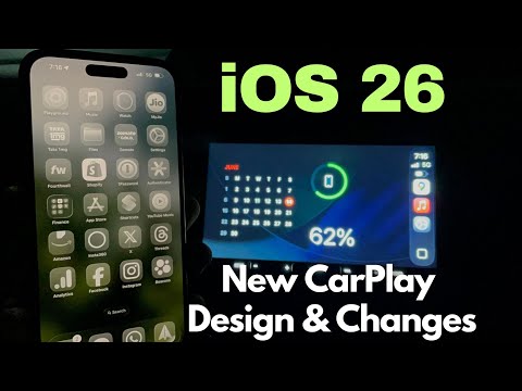 iOS 26 🔥 CarPlay New Design & Changes | iPhone