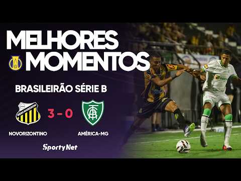Grêmio Novorizontino-SP 3 x 0 América-MG