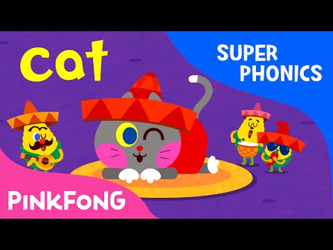 at | Cat Cat Cat | Super Phonics | PINKFONG Songs for Children - YouTube