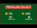 Multiplication Steps and Results