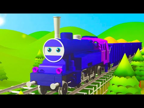 Let's Learner of Train Formation + More Animated Car Cartoon Video for Kids