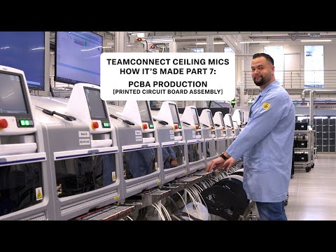 How it's Made - TeamConnect Ceiling Microphones - Part 7 | Sennheiser