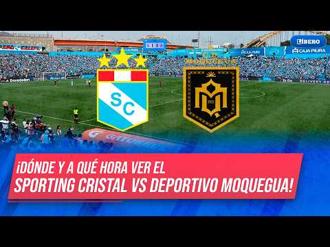 SPORTING CRISTAL VS CD MOQUEGUA: Hora y dónde ver EN VIVO por Liga 1 | Líbero