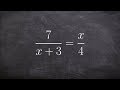 Eliminating Fractions in Equations