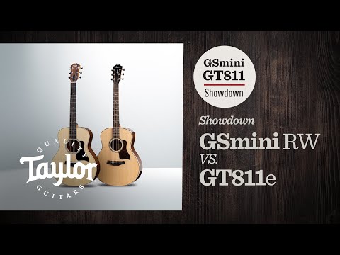 GS Mini Rosewood vs. GT 811e | Taylor Guitars Showdown