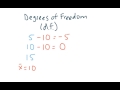 Understanding Degrees of Freedom