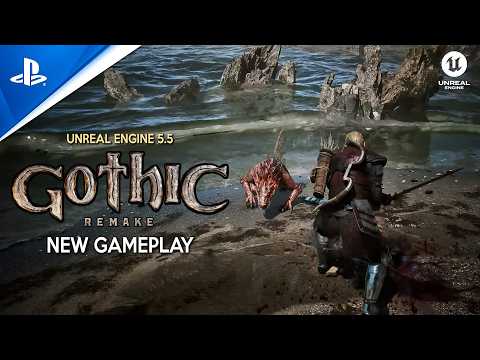 GOTHIC REMAKE Full Mission Gameplay Demo | Dark OPEN WORLD RPG like The Witcher in Unreal Engine 5