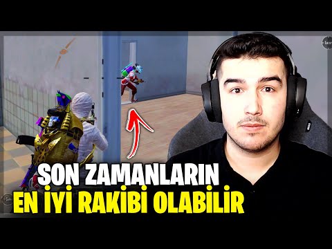 SON ZAMANLARIN EN İYİ RAKİBİ İLE KARŞILAŞTIM! ONE MAN SQUAD PUBG MOBILE