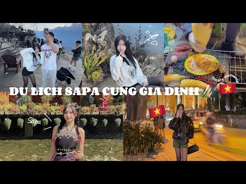 [VLOG] DU LỊCH 3 NGÀY 2 ĐÊM Ở SAPA CÙNG GIA ĐÌNH🇻🇳⛰️ (Ah Young về Việt Nam)
