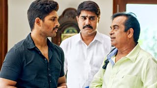 Brahamanandam बिल्कुल सही समय पर आया है | Sarrainodu मजेदार कॉमेडी सीन
