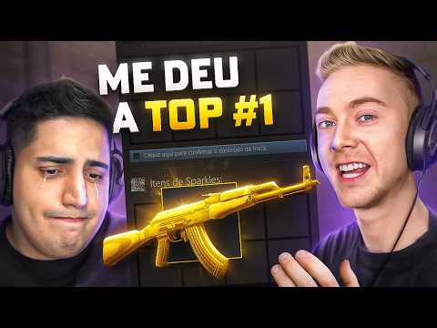 eu não esperava por isso, Sparkles... ELE ME DARÁ A TOP #1 MUNDIAL DE PRESENTE (com "1337" no float)
