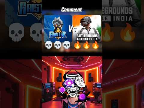 Rai star vs pubg Kaun jitega ☠️💀🗿 #freefire #raistar #shorts