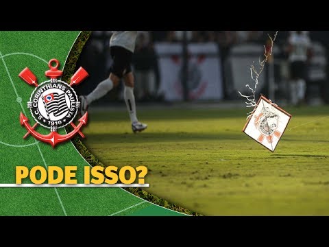 Pipa interrompe jogo na Arena Corinthians