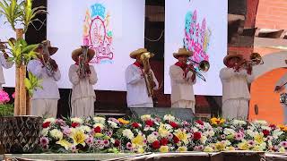 Representando a Huautla en el concurso de bandas. Furia Huautlense en Calnali Hidalgo 
