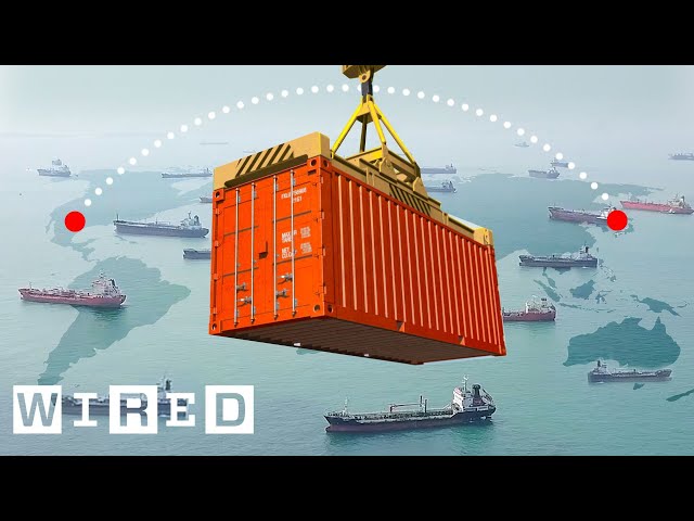 Every Stop a Shipping Container Makes from China to Chicago