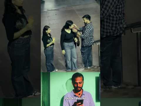 Wait for end💥😅 twist 😂 | Reaction video 🤗 @tiktoktamil360 #shorts #comedy #love #funny