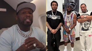 50 Cent Reacts Celina Powell Exposed Lil Meech For Being Broke And Staying With His Pops 